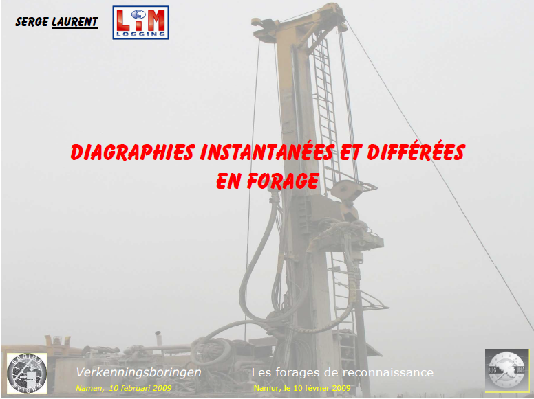 Diagraphies instantanées et différées en Forage