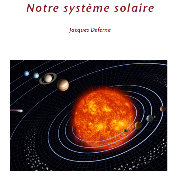 Notre système solaire