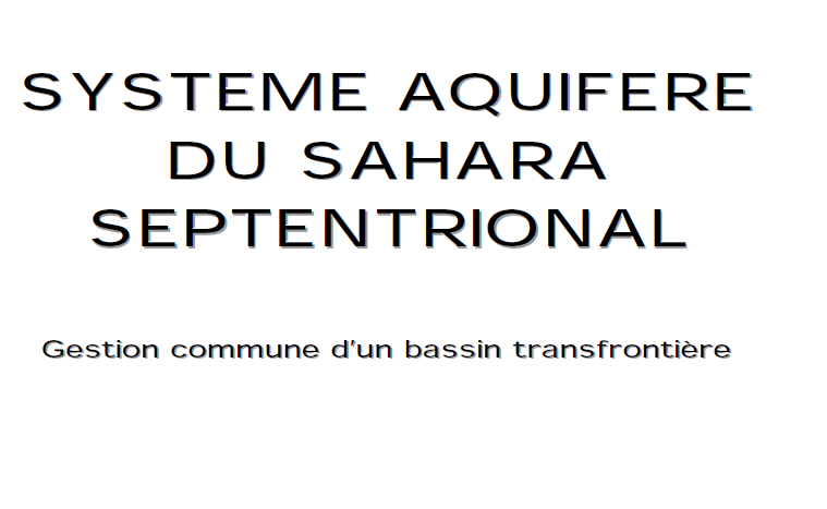 Système aquifère du Sahara septentrional